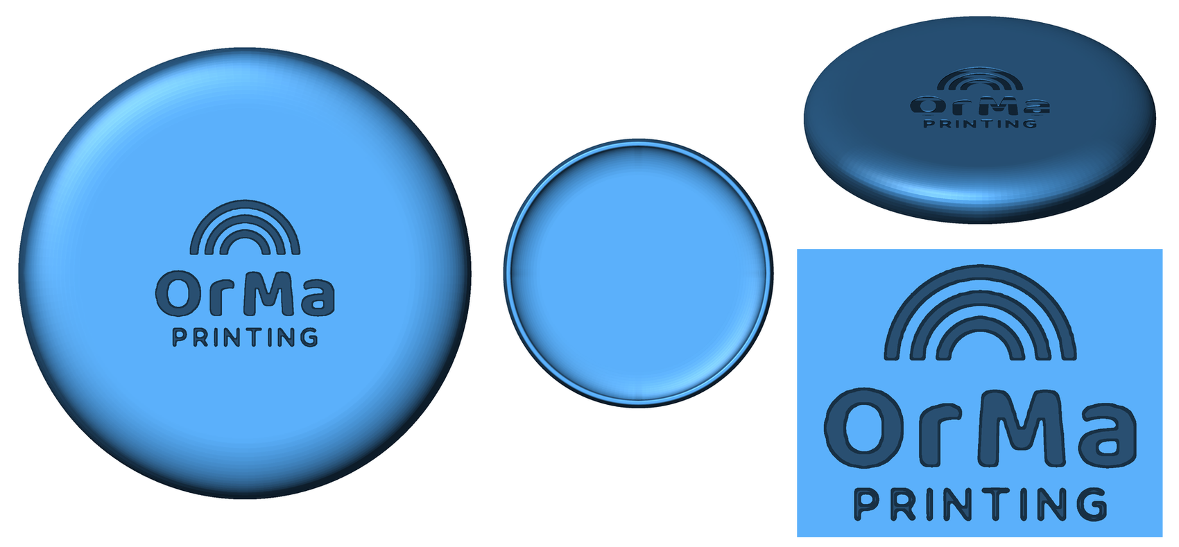 Large Solid Frisbee